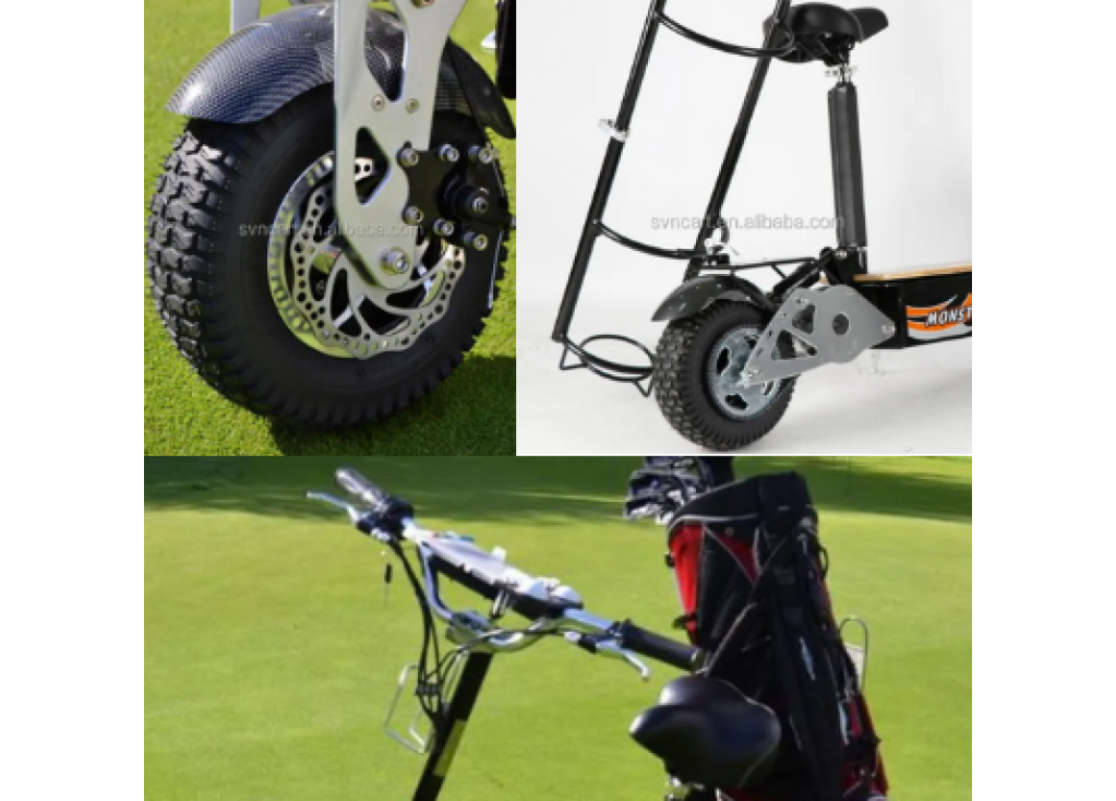 The difference between a mobility scooter and a golf cart